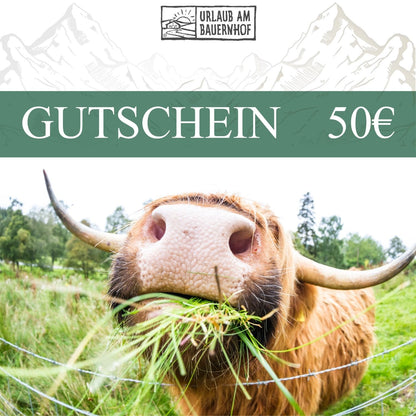 Gutschein Kuh 50 EUR