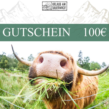 Gutschein Kuh 100EUR