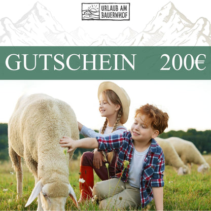 Gutschein Kinderfreude 200 EUR