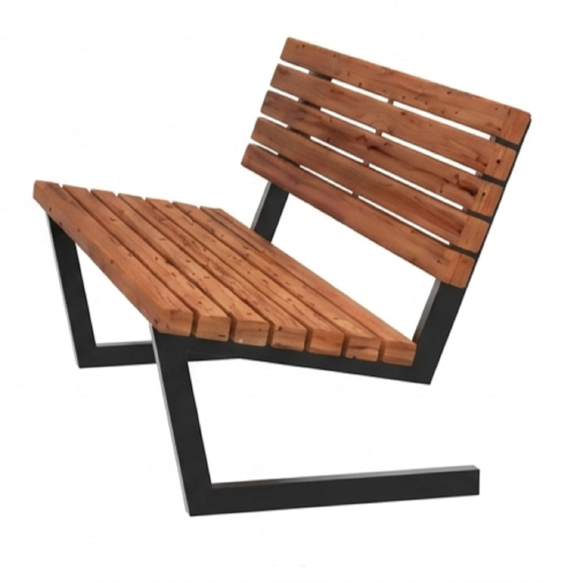 Gartenmöbel 'Siesta Living' - Sessel | schwarz | L 75 x B 70 x H 74/42 cm
