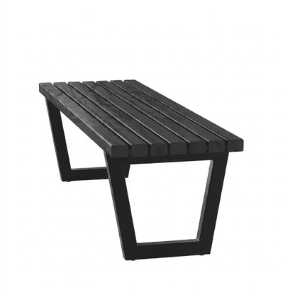 Gartenmöbel 'Siesta Living' - Sessel | schwarz | L 75 x B 70 x H 74/42 cm