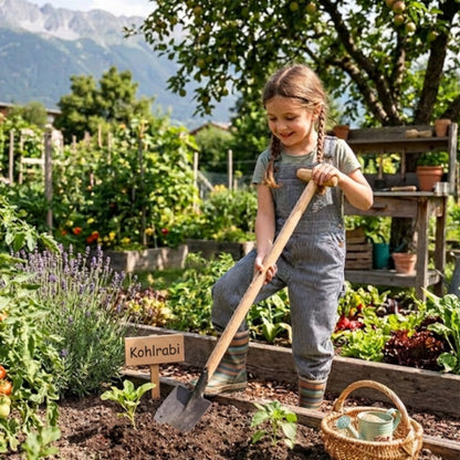 Spatenschaufel für kleine Leute 'Krafts kids'  75cmstil eschenstil