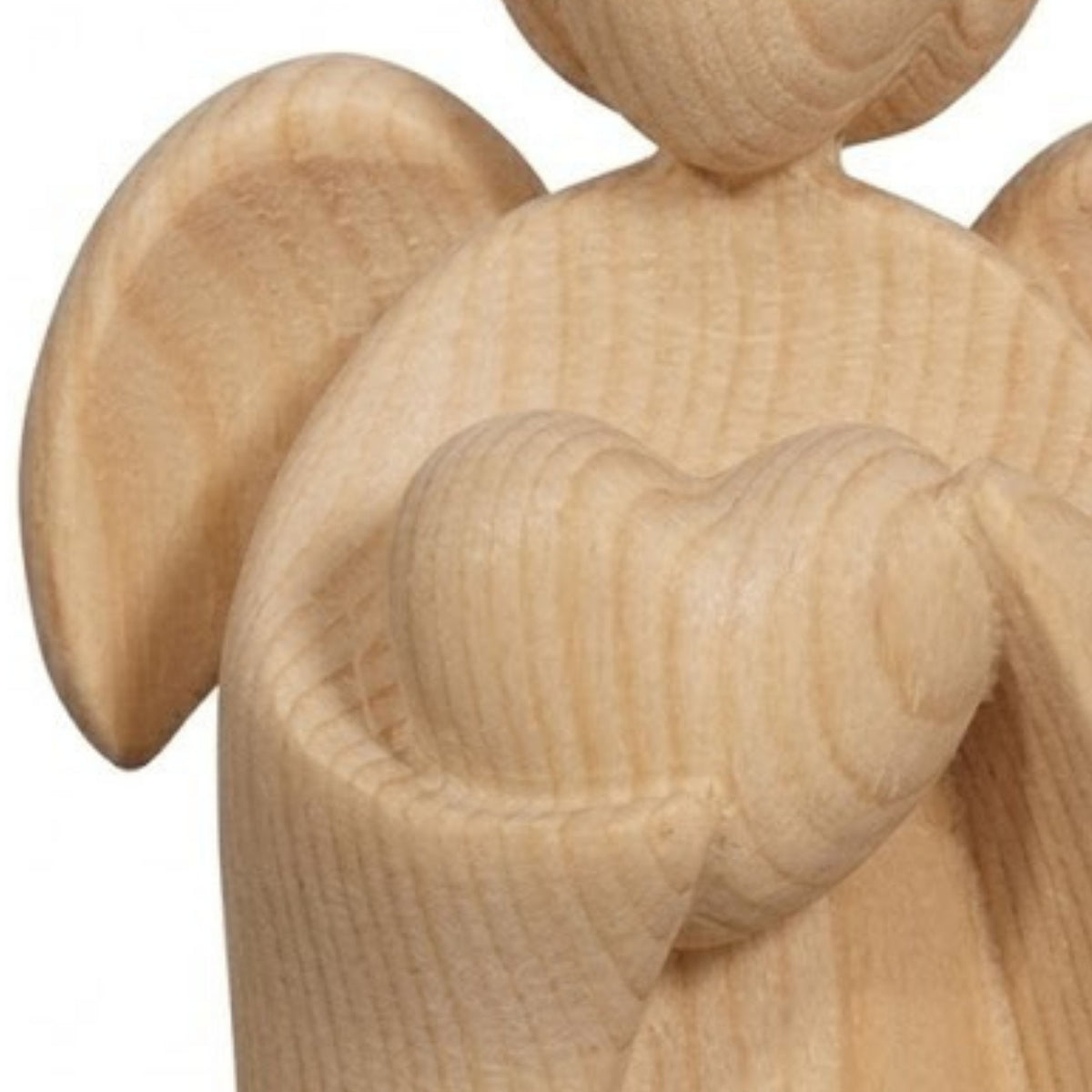 Klassischer Schutzengel aus Zirbenholz | betend 9cm