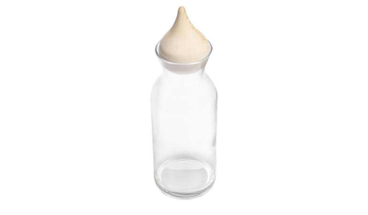Karaffen Set mit Zirben Drop Art 'Style' 0,25l/0,5l/1l - 'Drop & Drink' 0.25 l