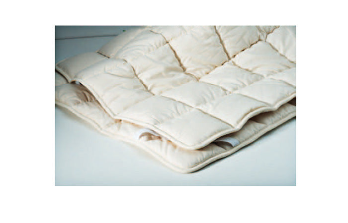 Matratzenauflage aus reiner Schafschurwolle - ''Wool for the Weary'' 90x200'