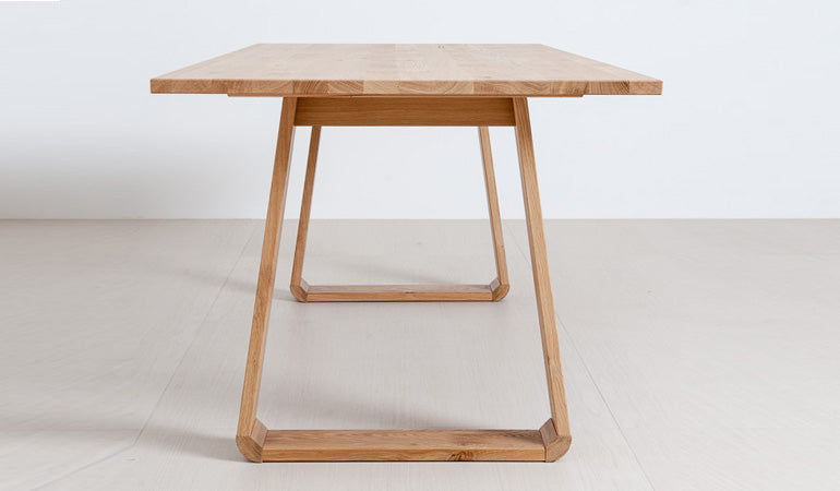 Massivholztisch 'Look' 160x90x76 Kernbuche mit Wasserlack behandelt