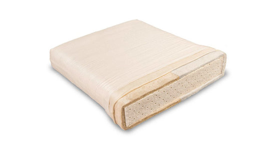 Naturlatex-Kindermatratze 'Natura One Funny' - 9 cm Stärke 70x140 baumwolle_leinen medium