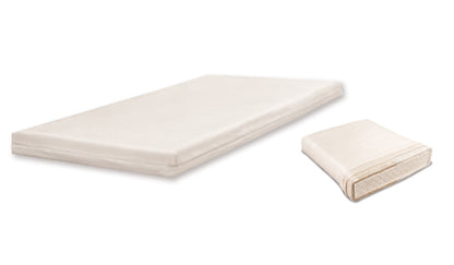 Naturlatex-Kindermatratze 'Natura One Funny' - 9 cm Stärke 70x140 baumwolle_leinen medium