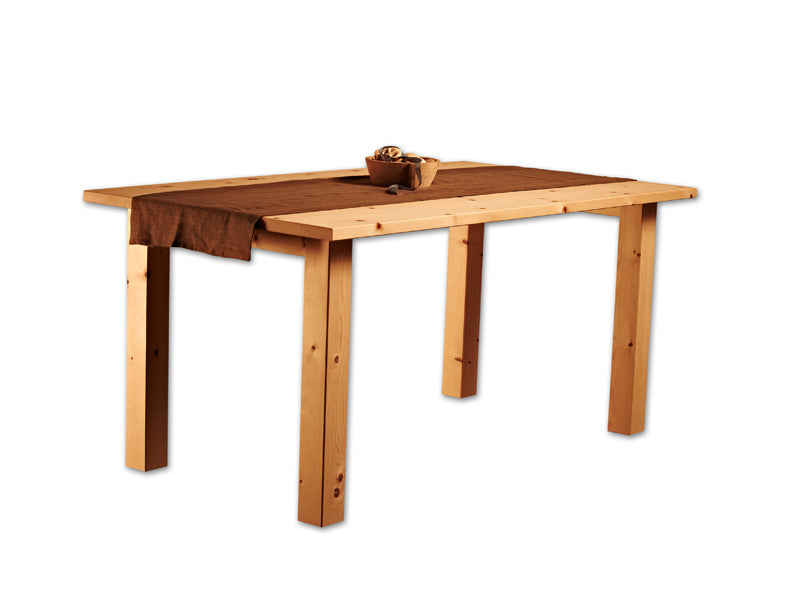 Massiver Holztisch 'Tablein' - im Landhaus-Stil  Astfichte mit Wasserlack behandelt 160x90x75