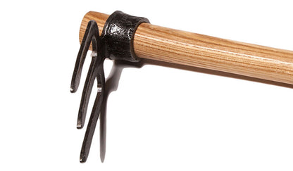 Handhaue 'Krafts' - 3 Zinken handgeschmiedet 40cm eschenstiel