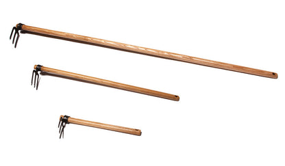 Handhaue 'Krafts' - 3 Zinken handgeschmiedet 40cm eschenstiel
