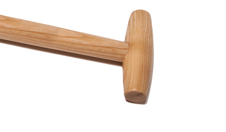 Löwenzahnzieher 'Krafts' - handgeschmiedet 40 cm Eschenholzstiel