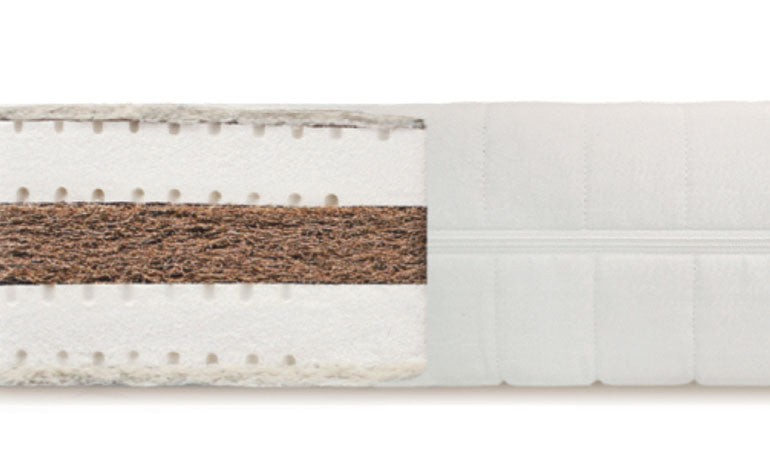 Naturlatexmatratze 'Deluxe Comfort' - mit Kokosfasern 16 cm Stärke fest 80x200