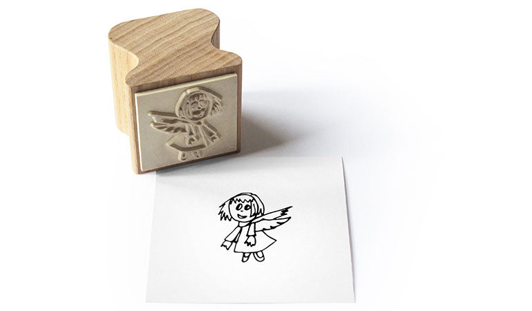 Lustige Stempel - 'Häppi Stamps' Engel Luzie