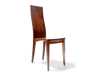 Eleganter Stuhl  - 'Sitwell Fine' kernbuche roh