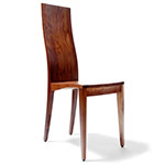 Eleganter Stuhl  - 'Sitwell Fine' kernbuche roh