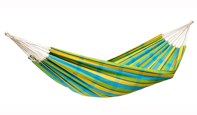 Doppelhängematte Barbados rainbow | L 340 x B 150 cm | Belastbarkeit max. 200 kg