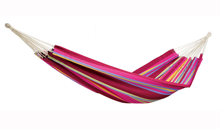 Doppelhängematte Barbados rainbow | L 340 x B 150 cm | Belastbarkeit max. 200 kg