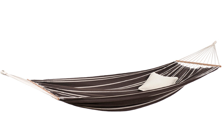 Stabhängematte Brasilia mocca | L 310 x B 140 cm
