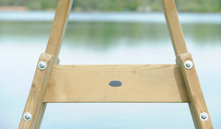 Hängesesselgestell Atlas | H 234 x B 147 x T 139 cm | wetterfeste Fichte | Belastbarkeit max. 160 kg