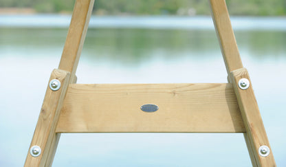 Hängesesselgestell Atlas | H 234 x B 147 x T 139 cm | wetterfeste Fichte | Belastbarkeit max. 160 kg
