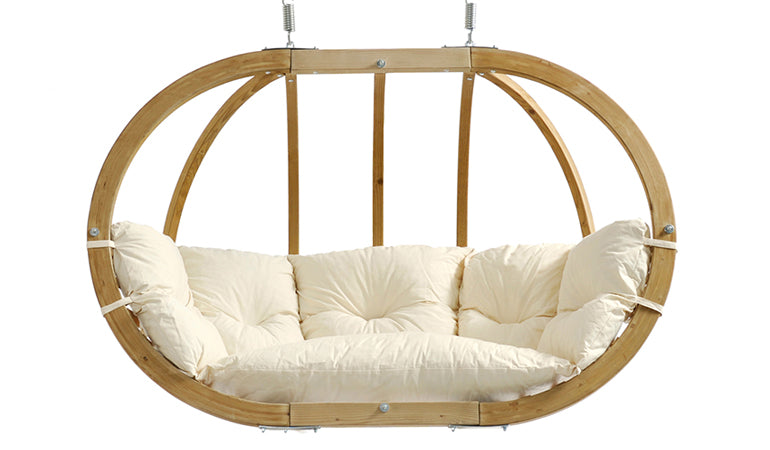 Hängesessel 'Globo Royal Chair'-  green | B 176 x H 118 x T 72 cm | Fichtenholz