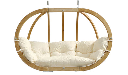 Hängesessel 'Globo Royal Chair'-  green | B 176 x H 118 x T 72 cm | Fichtenholz