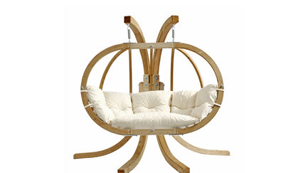 Hängesessel 'Globo Royal Chair'-  green | B 176 x H 118 x T 72 cm | Fichtenholz