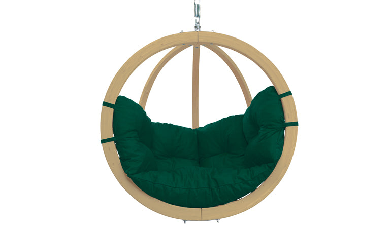 Hängesessel 'Globo Chair' - terracotta | B 121 x H 118 x T 69 | Fichtenholz