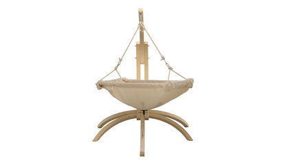 Babyhängemattengestell Hippo | B 108 x H 140 x L 105 cm | Fichtenholz