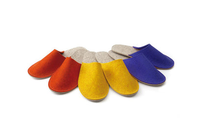 Pantoffel 'Held' - Rot/ Medium