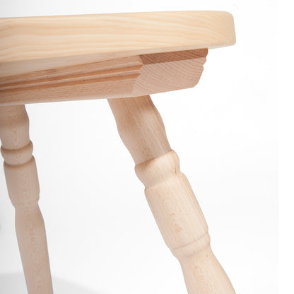 Bauernstuhl aus Zirbenholz - rustikaler Stuhl in Handwerk aus Südtirol 'Sitwell Native'