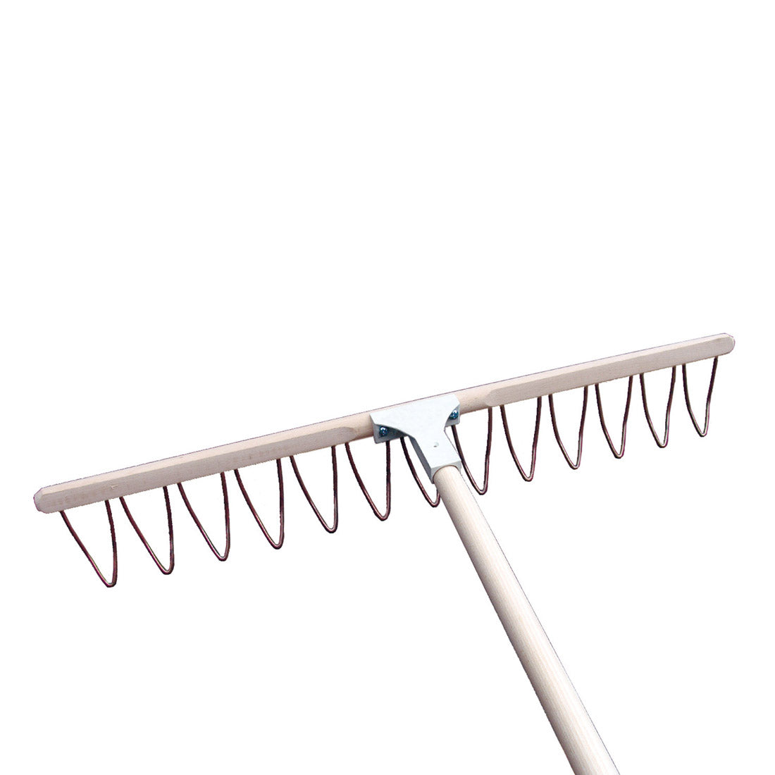 Stabiler und gleitfähiger Drahtbügelrechen Set 79 cm 13 Zinken | Handgemacht in Österreich