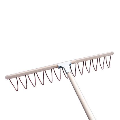 Stabiler und gleitfähiger Drahtbügelrechen Set 79 cm 13 Zinken | Handgemacht in Österreich