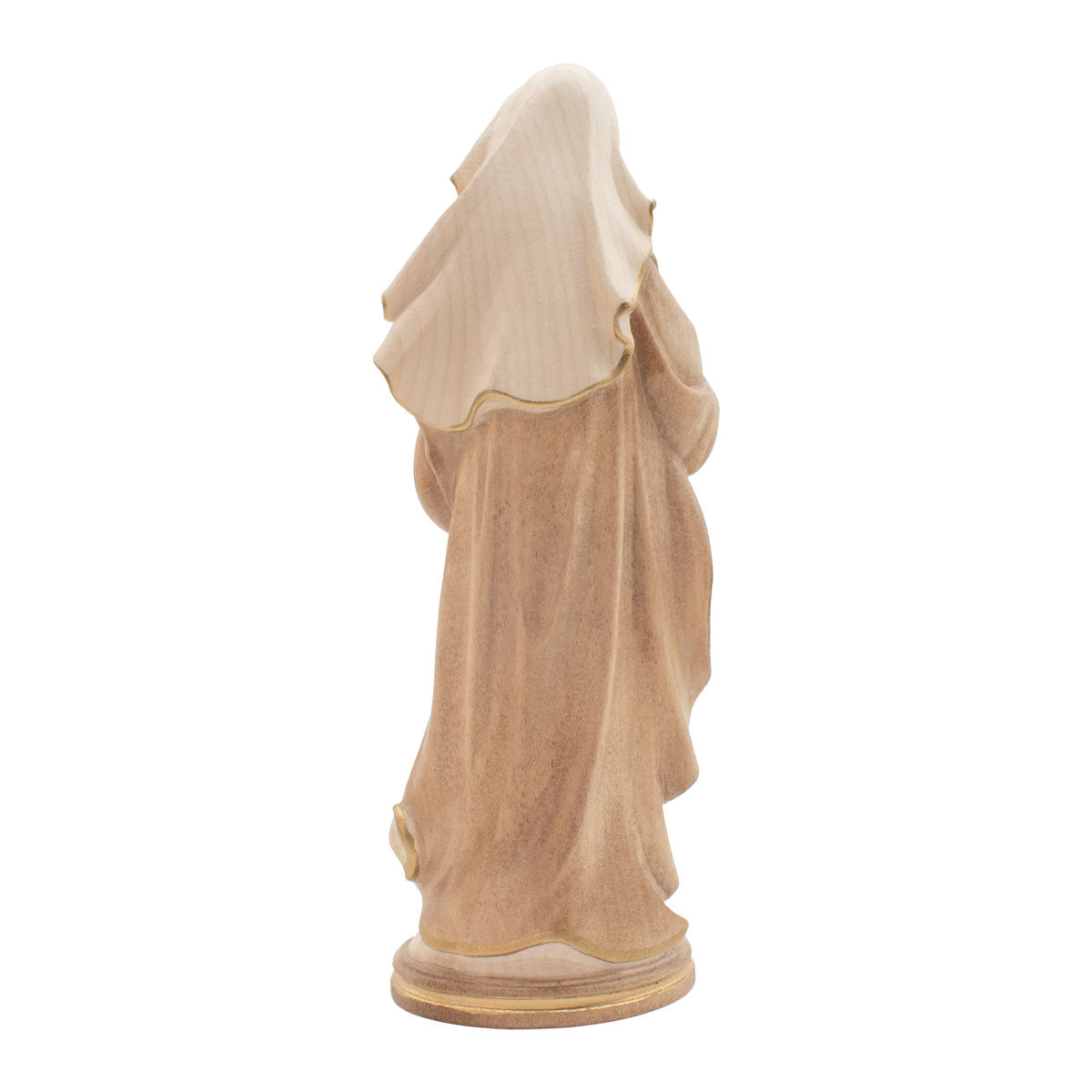 Madonna der Hoffnung mit Kind | Massivholz Figur | 3 x gebeizt | Höhe 6,5 cm | Made in Südtirol