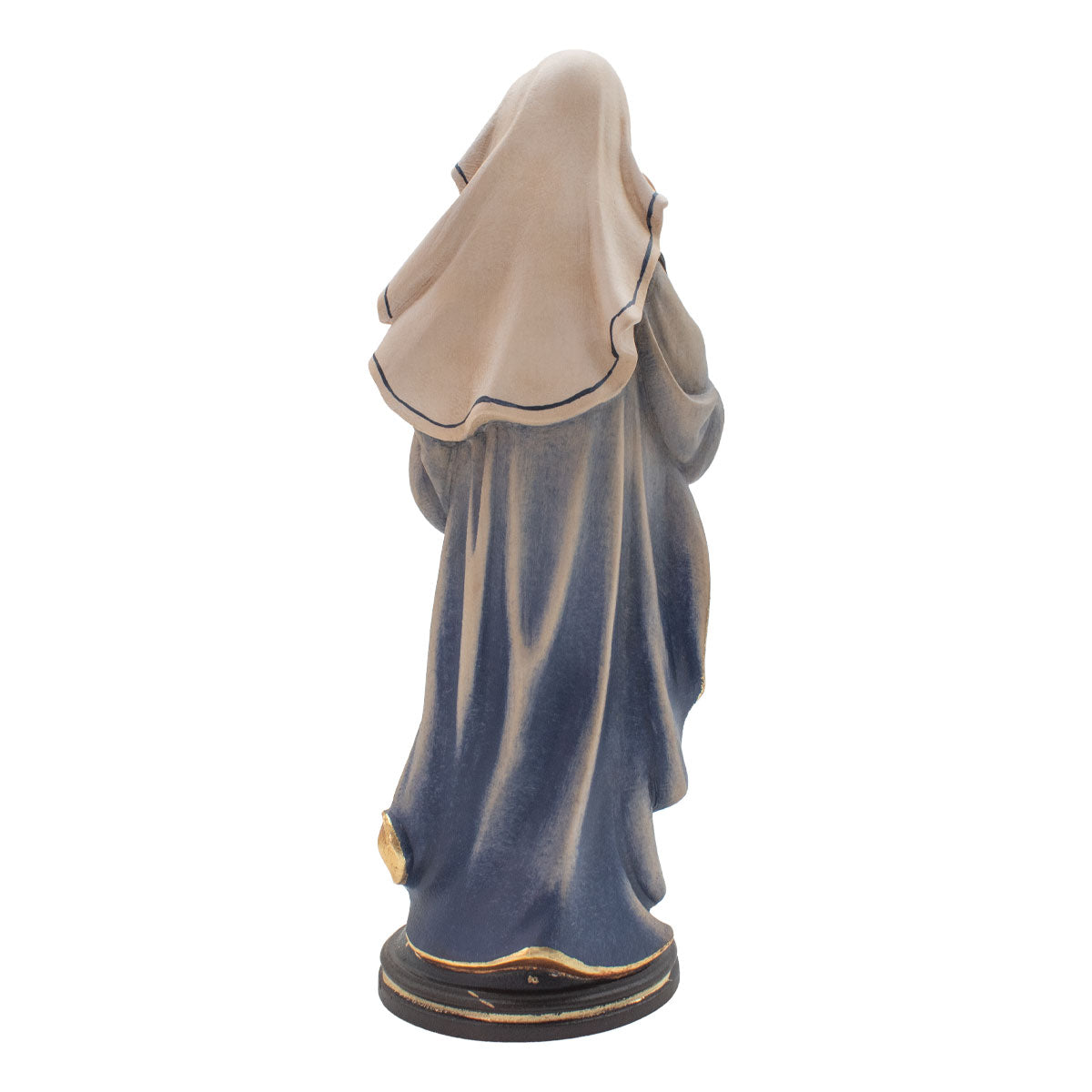 Madonna der Hoffnung mit Kind | Massivholz Figur | Bunt bemalt | Höhe 6,5 cm | Made in Südtirol