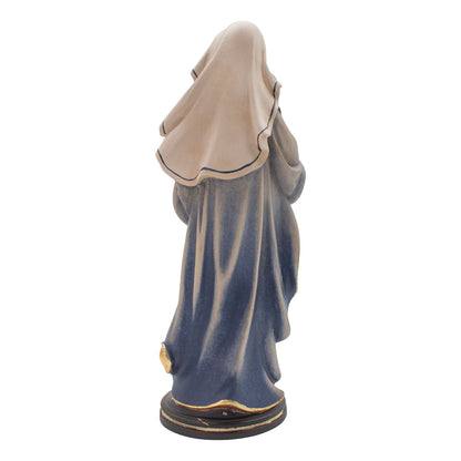 Madonna der Hoffnung mit Kind | Massivholz Figur | Bunt bemalt | Höhe 6,5 cm | Made in Südtirol