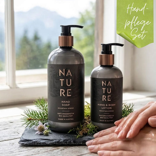 Set 'Handpflege' | Mountain Spring | Seife 500 ml  + Lotion 250 ml