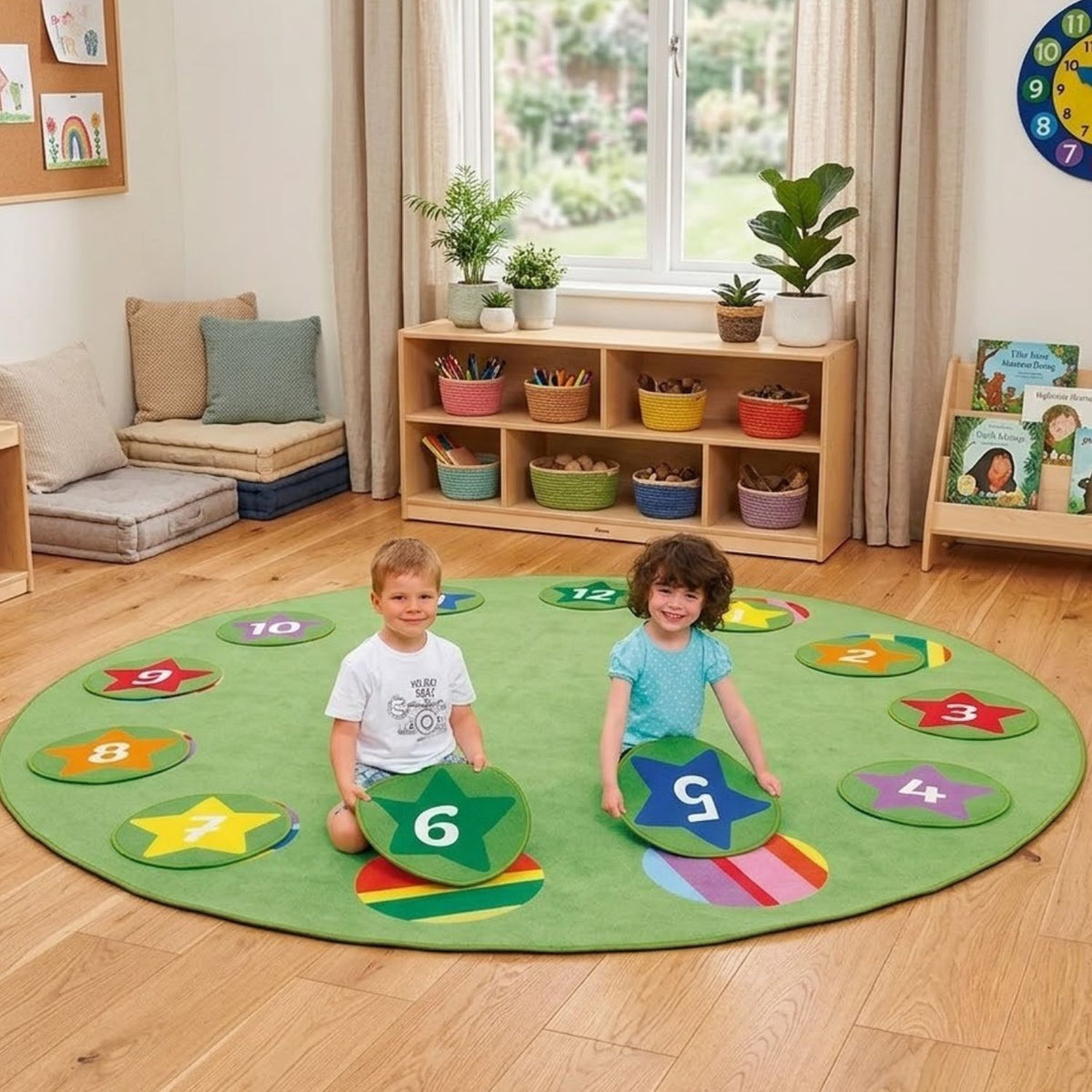 Zahlenteppiche 'Circelino 1-12' | DM 40 cm