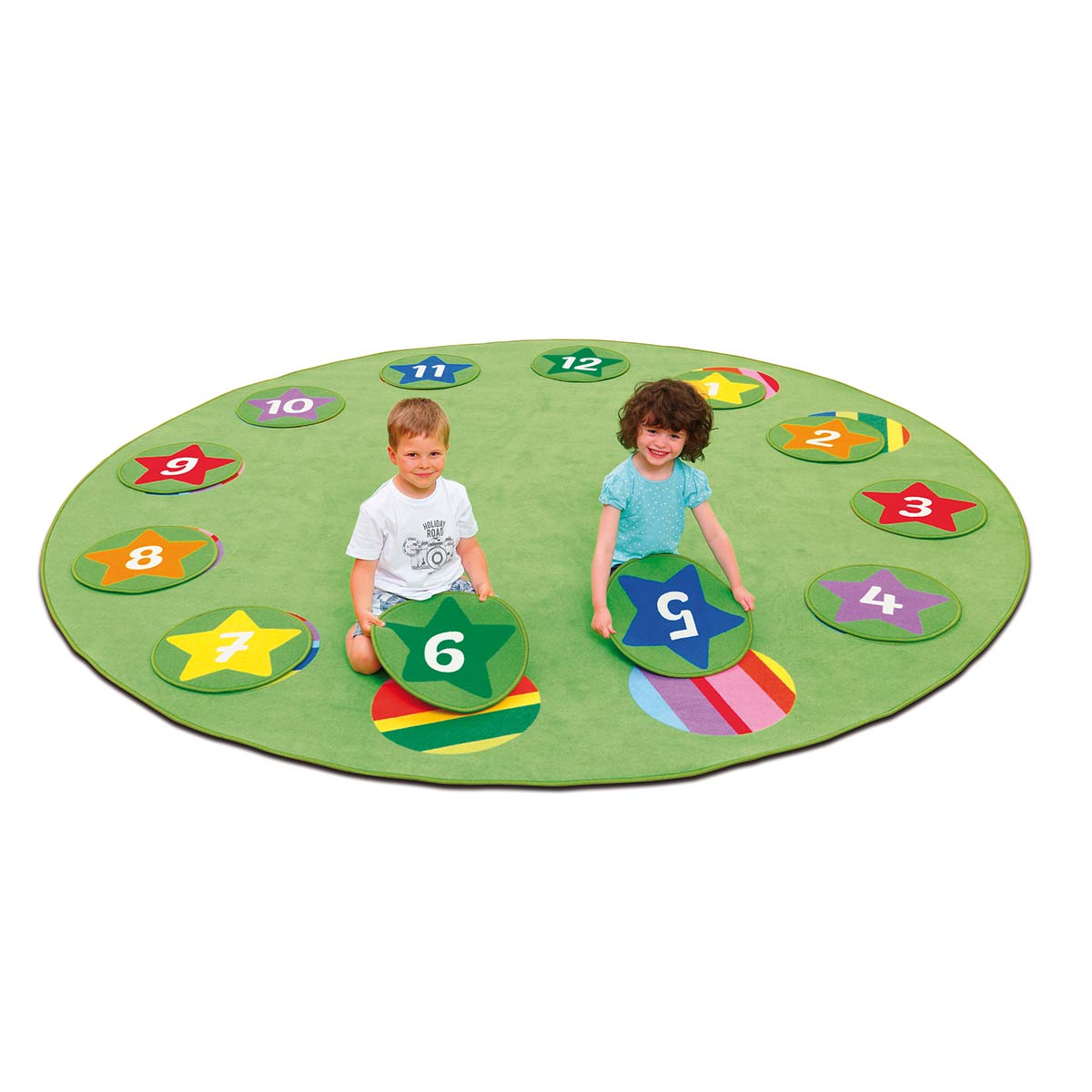 Zahlenteppiche 'Circelino 1-12' | DM 40 cm