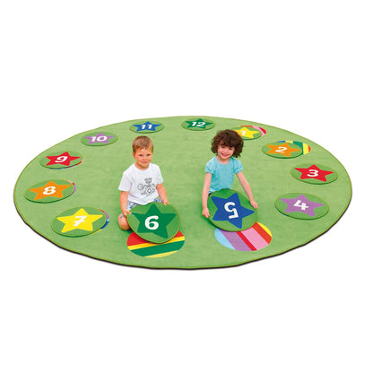Zahlenteppiche 'Circelino 1-12' | DM 40 cm